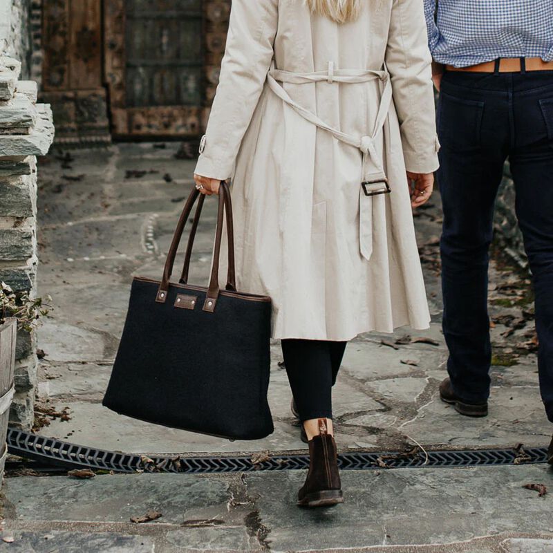 Honest Wolf Mini Tote Bag image number 3